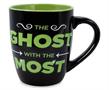 Beetlejuice "Ghost With The Most" Curved Ceramic Mug | Holds 25 Ounces