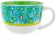 Elf Tossed Pattern Ceramic Soup Mug | Holds 20 Ounces
