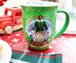 Elf "Santa! I Know Him!" Wide Rim Ceramic Mug | Holds 16 Ounces
