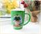 Elf "Santa! I Know Him!" Wide Rim Ceramic Mug | Holds 16 Ounces