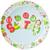 Elf Fa La La Santa Snow Icons 32 Piece Paper Napkin and Plate Party Pack