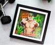 WWE John Cena 15 x 15.5 Inch Shadow Box Wall Art