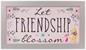 Disney Winnie The Pooh "Let Frendship Blossom" 10 x 18 Inch Framed MDF Wall Art