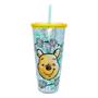 Disney Winnie the Pooh Confetti Carnival Cup With Lid and Straw | Hold 32 Ounces