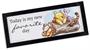 Disney Winnie The Pooh "Favorite Day" 12 x 5 Inch Hanging Wood Wall Art