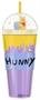 Disney Winnie the Pooh "Hunny" Pot with Bees 24oz Dome Top Travel Tumbler With Straw