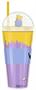 Disney Winnie the Pooh "Hunny" Pot with Bees 24oz Dome Top Travel Tumbler With Straw