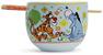Disney Winnie The Pooh Friends 20-Ounce Ceramic Ramen Bowl and Chopstick Set