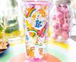 Care Bears Rainbow Stars Carnival Cup With Lid and Straw | Holds 20 Ounces