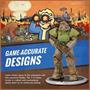 Fallout T-51 and Vault Boy (Classic) Mini Figure Set (Build-a-Figure Deathclaw)