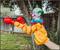 Horror Reachers Killer Klowns Shorty 13-Inch Boxing Puppet | Toynk Exclusive