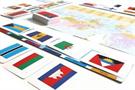 Tactic Games Flags of The World Family Card Game | For 2-6 Players