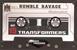 Transformers Masterpiece Rumble and Ravage Coin