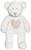 Teddykompaniet 18 Inch Teddy Cream Bear, White