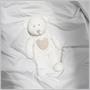 Teddykompaniet 18 Inch Teddy Cream Bear, White