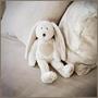Teddykompaniet 17 Inch Teddy Cream Bunny, White