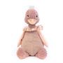 Les Deglingos Big Simply Plush Animal In Tube | Pomelos the Ostrich