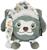 Les Delingos Corduroy Backpack Plush | Chillos the Sloth