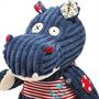 Les Deglingos Originals Plush Animal | Hippos the Hippo