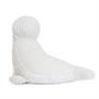 Les Deglingos Originals Plush Animal | White Seal