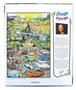 Charles Fazzino Pop Art Route 66 300 Piece Poster Sized Jigsaw Puzzle