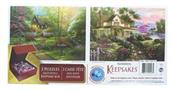 Set of 2 Keepsakes 1000 Piece Jigsaw Puzzles | Colorful Cottages