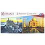 Set of 2 Keepsakes 1000 Piece Jigsaw Puzzles | Neuschwanstein Castle / Taj Mahal
