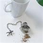 Space Capsule w Astronaut Stainless Steel Tea Infuser