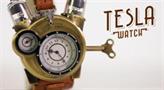 Steampunk Styled Tesla Analog Watch