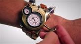 Steampunk Styled Tesla Analog Watch