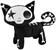 Emily the Strange 8 Inch Skele-Posse Plush | Mystery