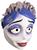 Tim Burton's The Corpse Bride Emily Adult Costume Injection Mask