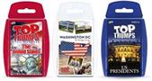 Red White & Blue Top Trumps Card Game Bundle | USA | Presidents | Washington DC