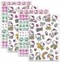 Sanrio Hello Kitty Pink 4 Sheet Sticker Pad | 200+ Stickers