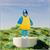 Parrot Plush Swirl Fur Toddler Costume