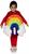 Rainbow Plush Swirl Fur Toddler Costume