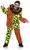 Neon Terror Blacklight Reactive Clown Child Costume
