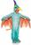 Green Pteradactyl Printed Toddler Costume Jumpsuit