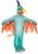 Green Pteradactyl Printed Toddler Costume Jumpsuit