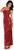 Red Shimmer Long Sequin Dress Adult Costume