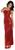 Red Shimmer Long Sequin Dress Adult Costume