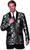Silver Jacard Skull Jacket Adult Costume
