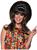 60s Bufant with Headband One Size Adult Costume Wig | Brunette