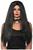Witch One Size Adult Costume Wig | Black