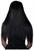 Witch One Size Adult Costume Wig | Black