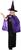 Witch Cape and Hat Adult Costume Set | Purple