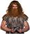 Viking Wig & Beard Adult Costume Set | Brown
