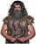 Viking Wig & Beard Adult Costume Set | Grey