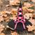 Witch Hat with Ribbon Adult Costume Accessory | Pink