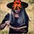 Witch Hat with Ribbon Adult Costume Accessory | Orange